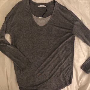💥New💥 Vince. Long sleeve gray shirt.
